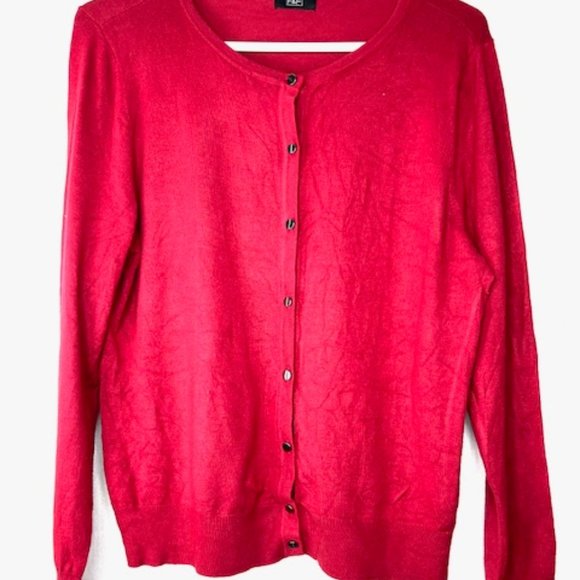 Bright Red F&F Cardigan - Picture 3 of 11